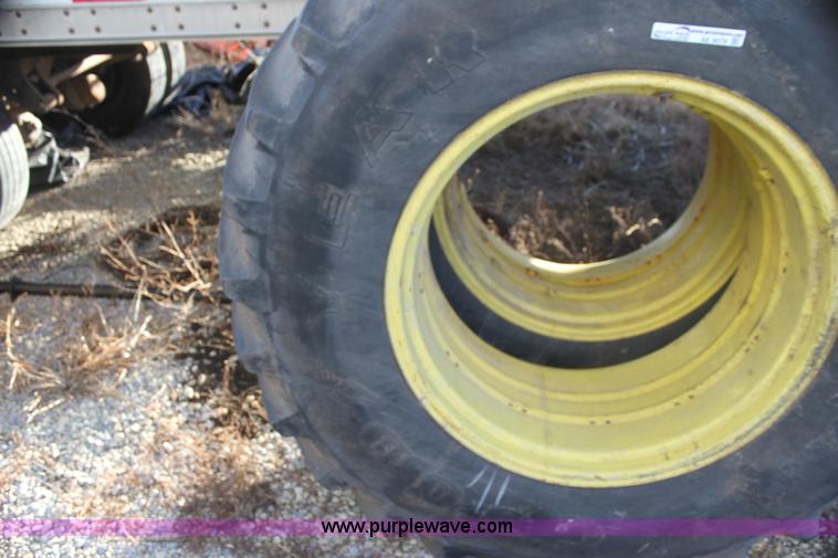 image for item AE9078 (2) Goodyear 20.8-34 tractor tires