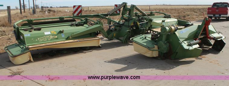 image for item C3669 2007 Krone Easy Cut 9140 CV and Easy Cut 32 CV mowers