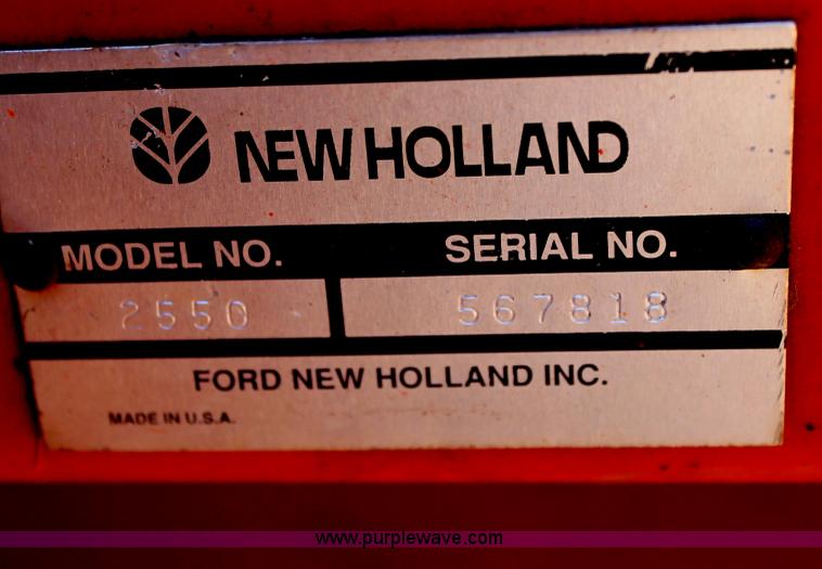 image for item C3671 1995 New Holland 2550 swather