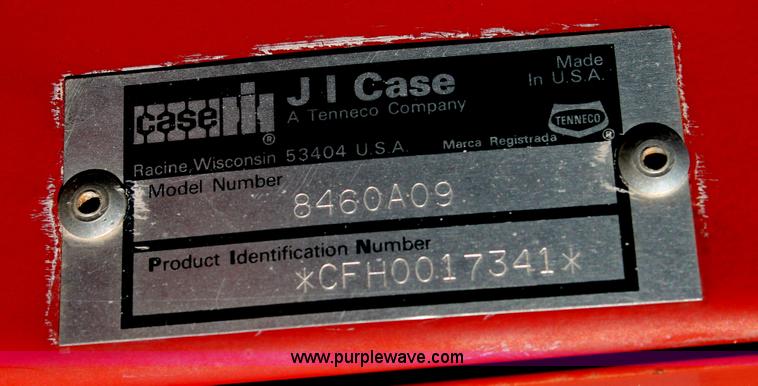 image for item C3682 1990 Case IH 8460 round baler