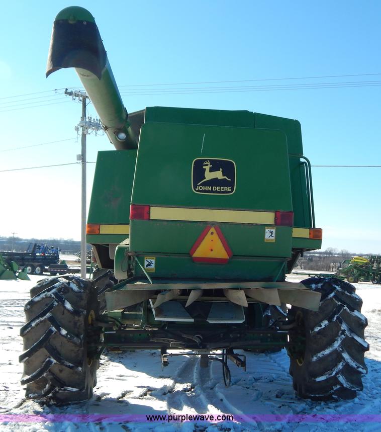 image for item F5493 1990 John Deere 9500 RWA combine