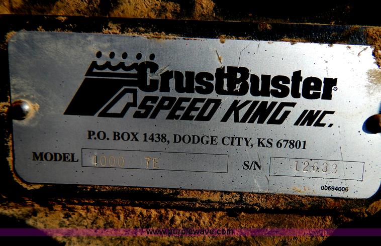 image for item F5494 1996 CrustBuster 4030 30' drill