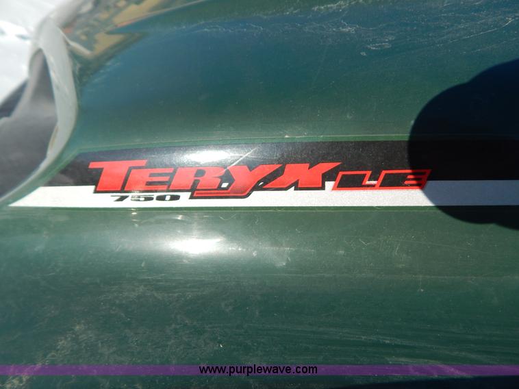 image for item F5497 2008 Kawasaki Teryx 750 utility vehicle