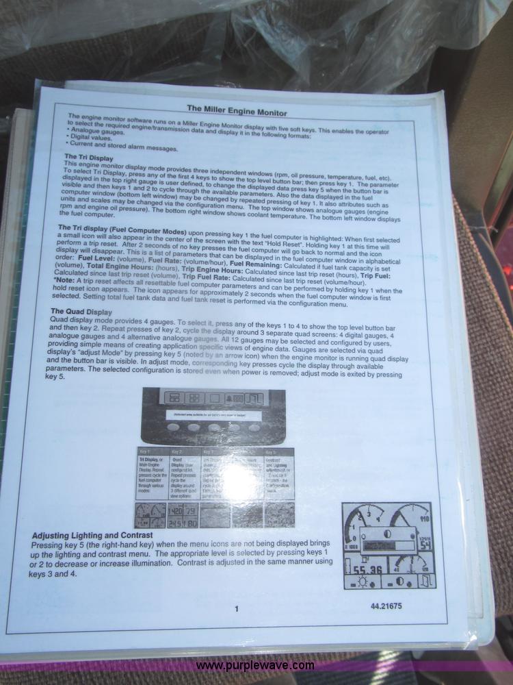 image for item F7219 2011 Miller Nitro N2XP self-propelled sprayer