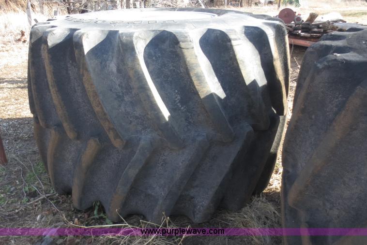 image for item F8075 (2) Firestone 76x50.00-32 tires