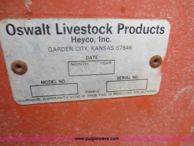 image for item F8084 Oswalt 320 ensilmixer