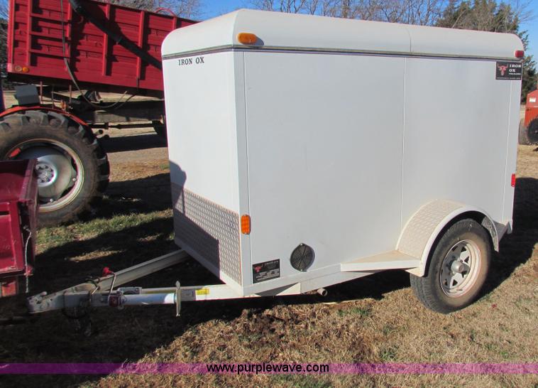 image for item G4459 2003 Iron Ox Cargo CU48535-SH enclosed trailer
