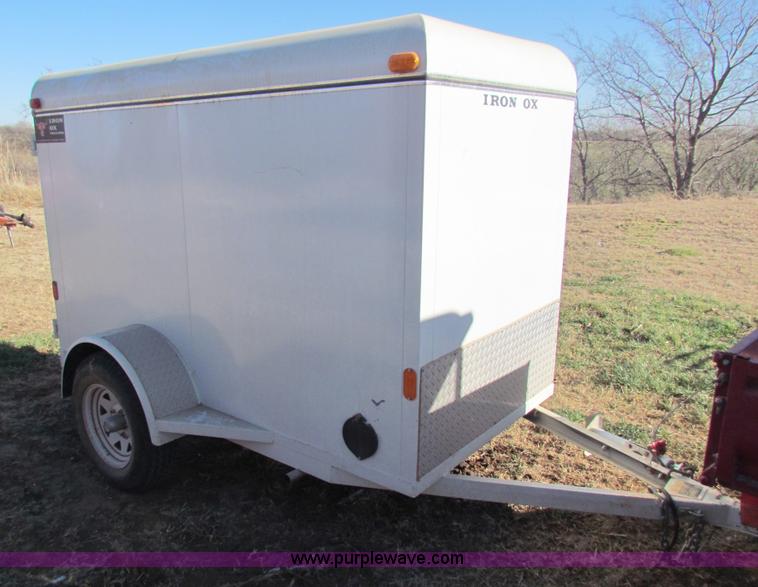 image for item G4459 2003 Iron Ox Cargo CU48535-SH enclosed trailer