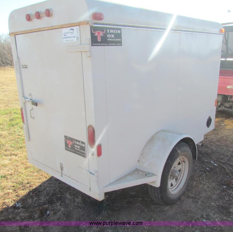 image for item G4459 2003 Iron Ox Cargo CU48535-SH enclosed trailer