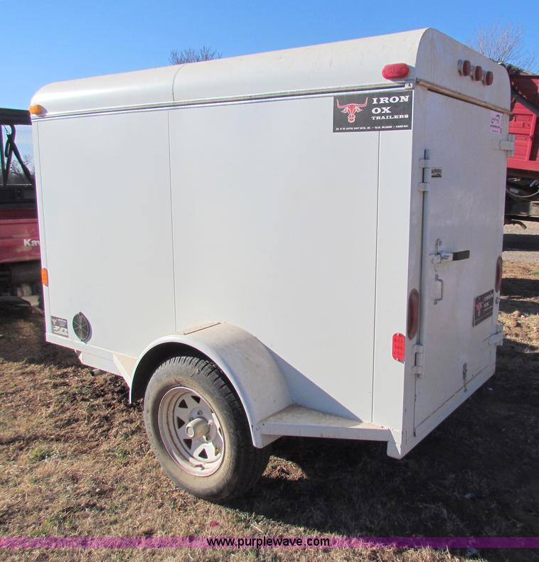 image for item G4459 2003 Iron Ox Cargo CU48535-SH enclosed trailer