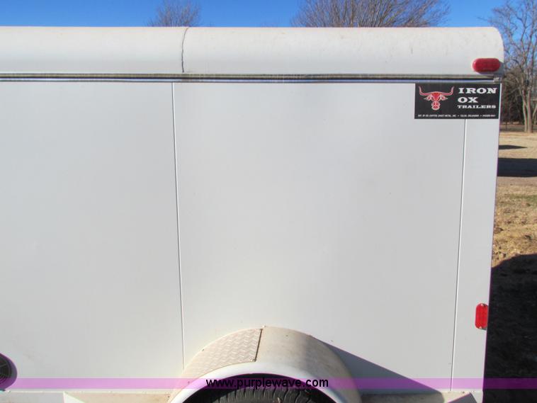 image for item G4459 2003 Iron Ox Cargo CU48535-SH enclosed trailer