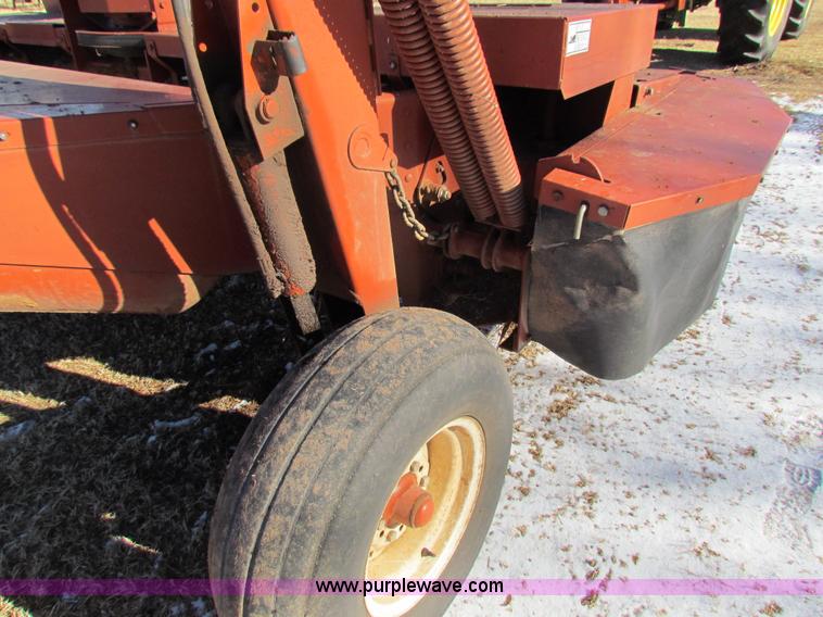 image for item G4469 Hesston 1340 rotary disc bine swather