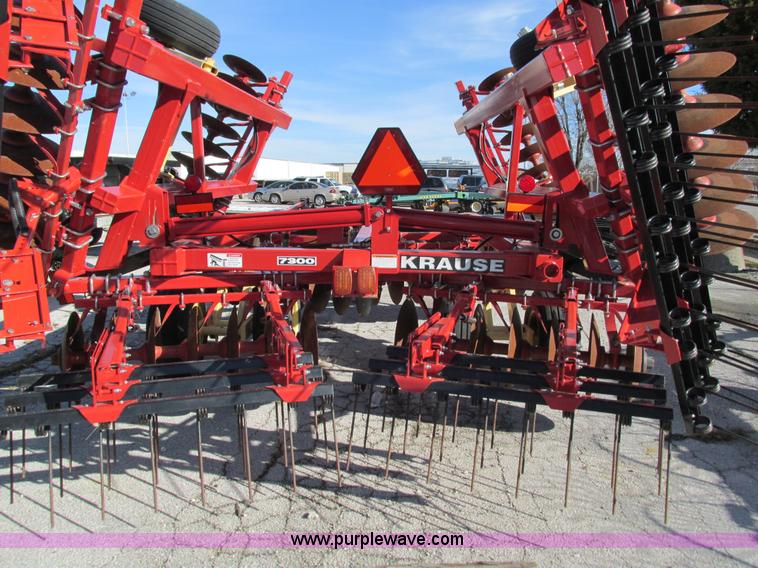 image for item H3829 2012 Krause 7300 24' disk harrow