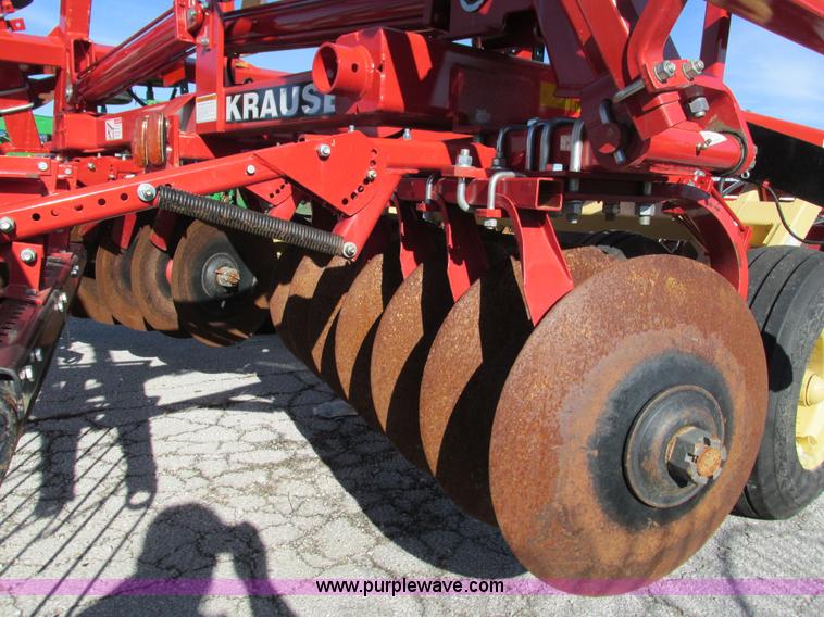 image for item H3829 2012 Krause 7300 24' disk harrow
