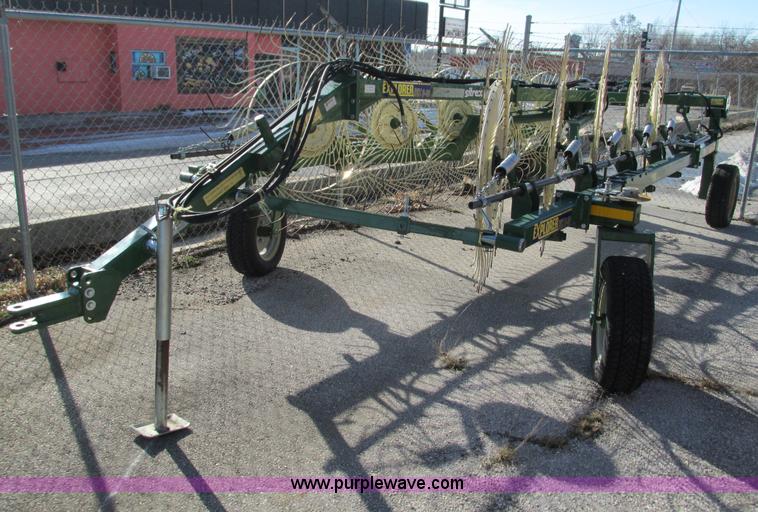 image for item H3830 2012 Sitrex Explorer MX8-10 wheel rake