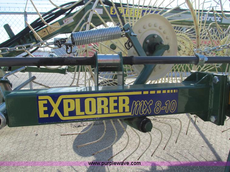 image for item H3830 2012 Sitrex Explorer MX8-10 wheel rake