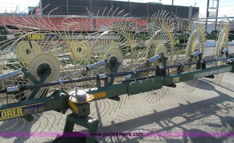 image for item H3830 2012 Sitrex Explorer MX8-10 wheel rake