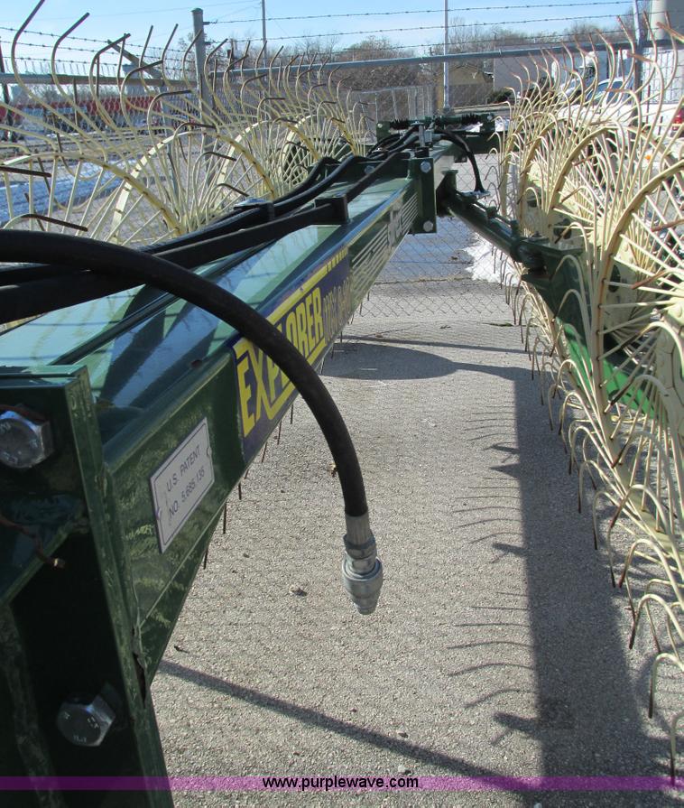 image for item H3830 2012 Sitrex Explorer MX8-10 wheel rake