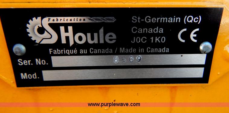 image for item H3836 2012 S Houle SWD-15d rock rake