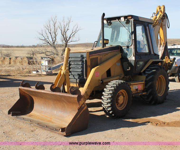 image for item C3674 1995 Caterpillar 416B backhoe