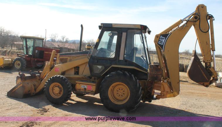 image for item C3674 1995 Caterpillar 416B backhoe