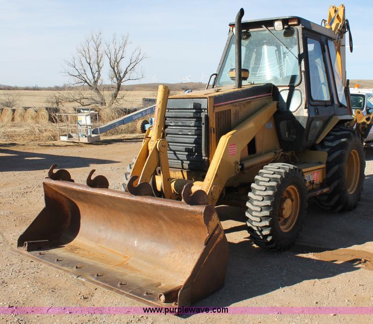 image for item C3674 1995 Caterpillar 416B backhoe