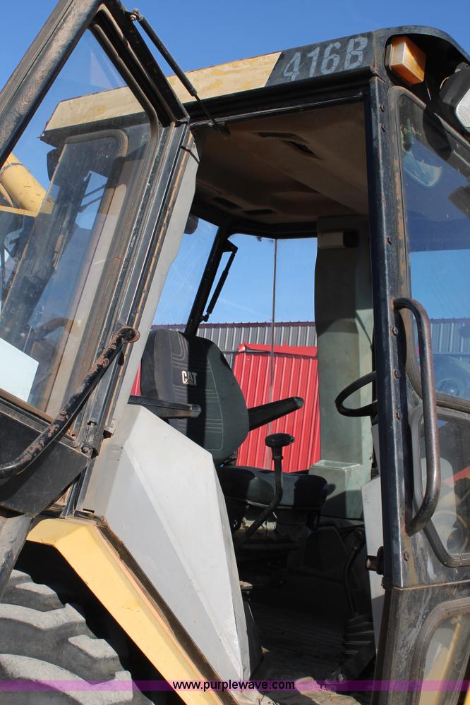image for item C3674 1995 Caterpillar 416B backhoe