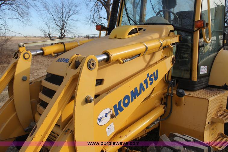 image for item C3676 Komatsu WB140-2N backhoe