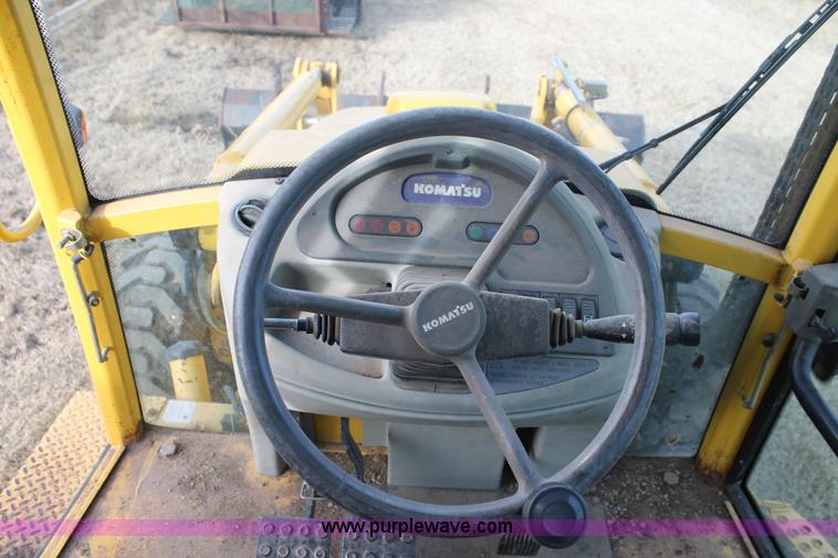 image for item C3676 Komatsu WB140-2N backhoe