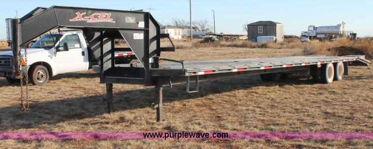 image for item C3685 2006 XCEL gooseneck trailer