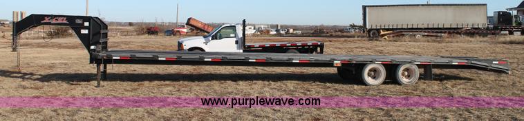 image for item C3685 2006 XCEL gooseneck trailer