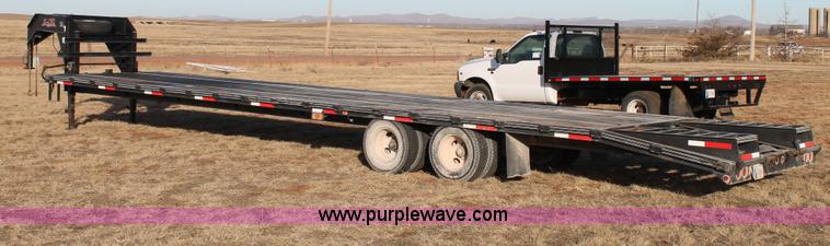 image for item C3685 2006 XCEL gooseneck trailer