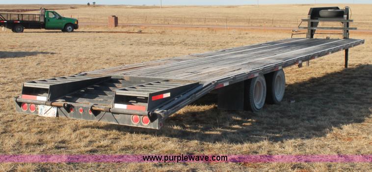 image for item C3685 2006 XCEL gooseneck trailer