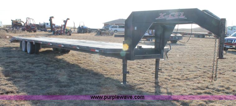 image for item C3685 2006 XCEL gooseneck trailer