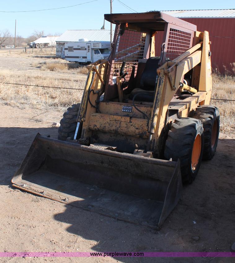 image for item C3691 1988 Case 1845C skid steer