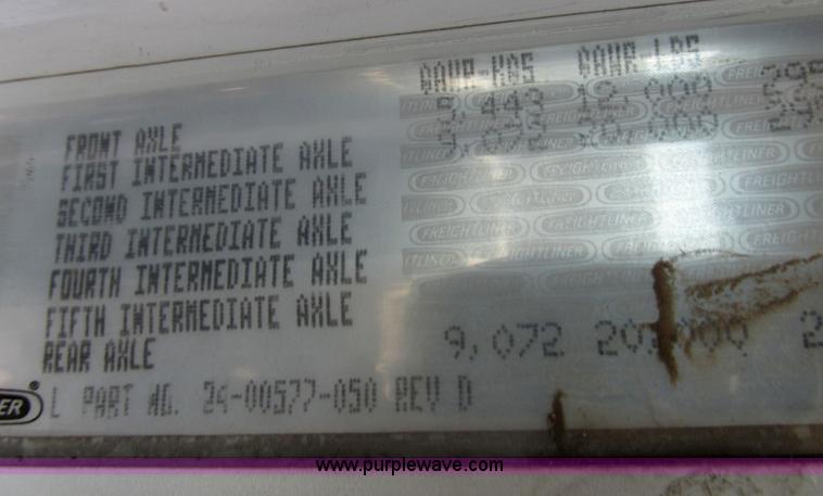 image for item E5247 2000 Freightliner Century Class semi truck