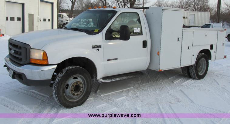 image for item E5251 1999 Ford F450 Super Duty XL utility truck