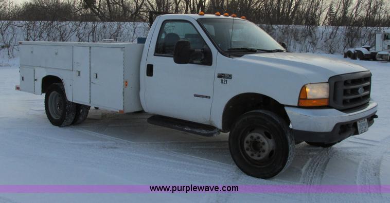 image for item E5251 1999 Ford F450 Super Duty XL utility truck