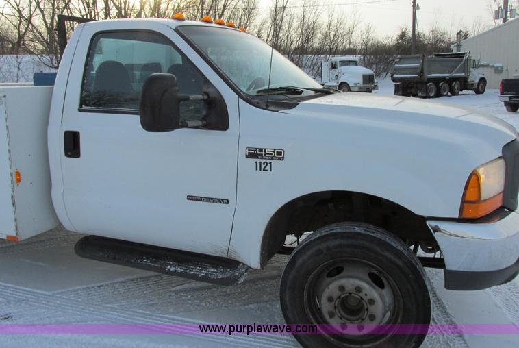 image for item E5251 1999 Ford F450 Super Duty XL utility truck