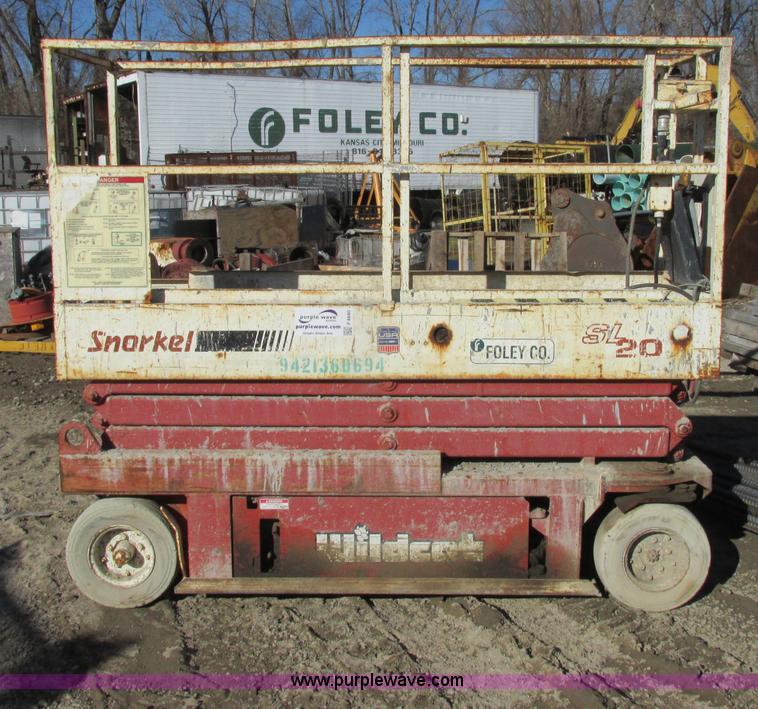 image for item F4840 Snorkel SL 20 scissor lift