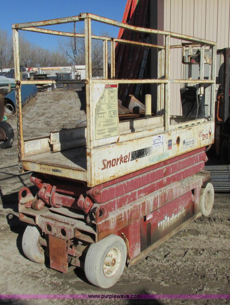 image for item F4840 Snorkel SL 20 scissor lift