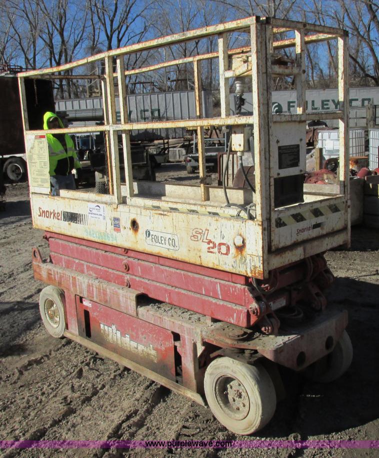 image for item F4840 Snorkel SL 20 scissor lift