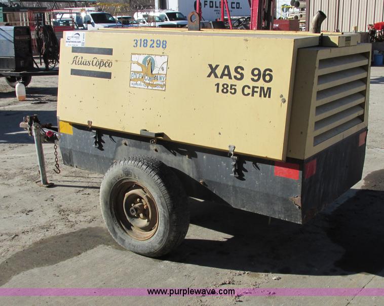 image for item F4842 2000 Atlas Copco XAS96 air compressor