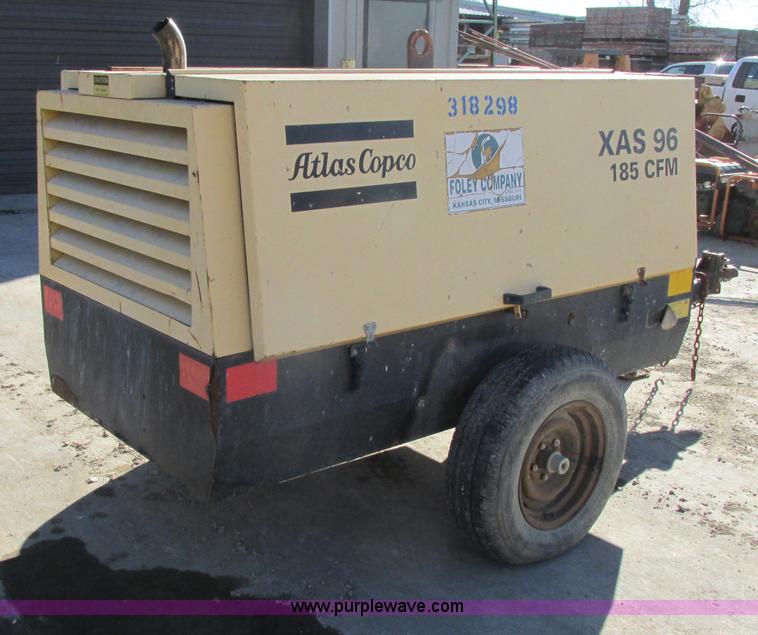 image for item F4842 2000 Atlas Copco XAS96 air compressor