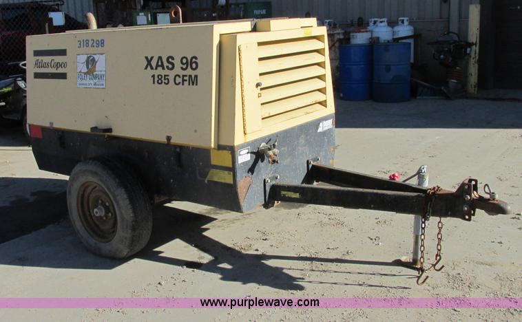 image for item F4842 2000 Atlas Copco XAS96 air compressor