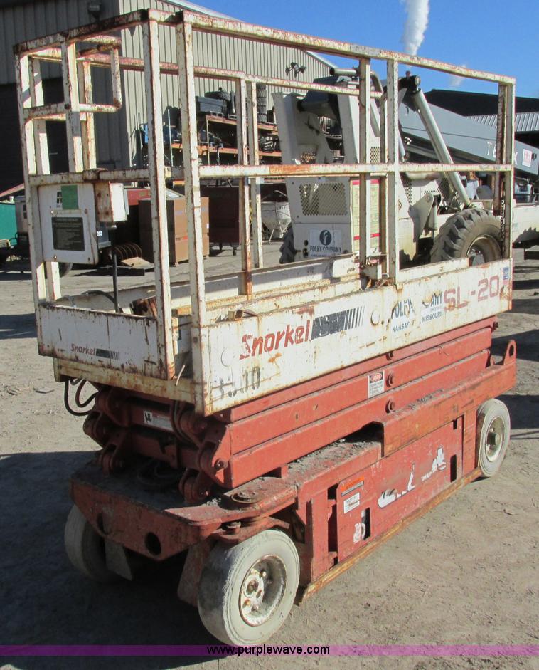 image for item F4843 Snorkel SL 20 scissor lift
