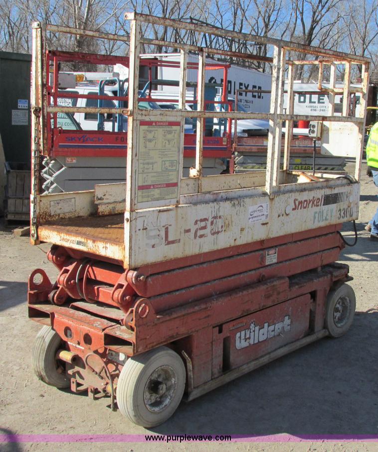 image for item F4843 Snorkel SL 20 scissor lift