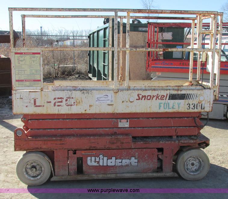 image for item F4843 Snorkel SL 20 scissor lift