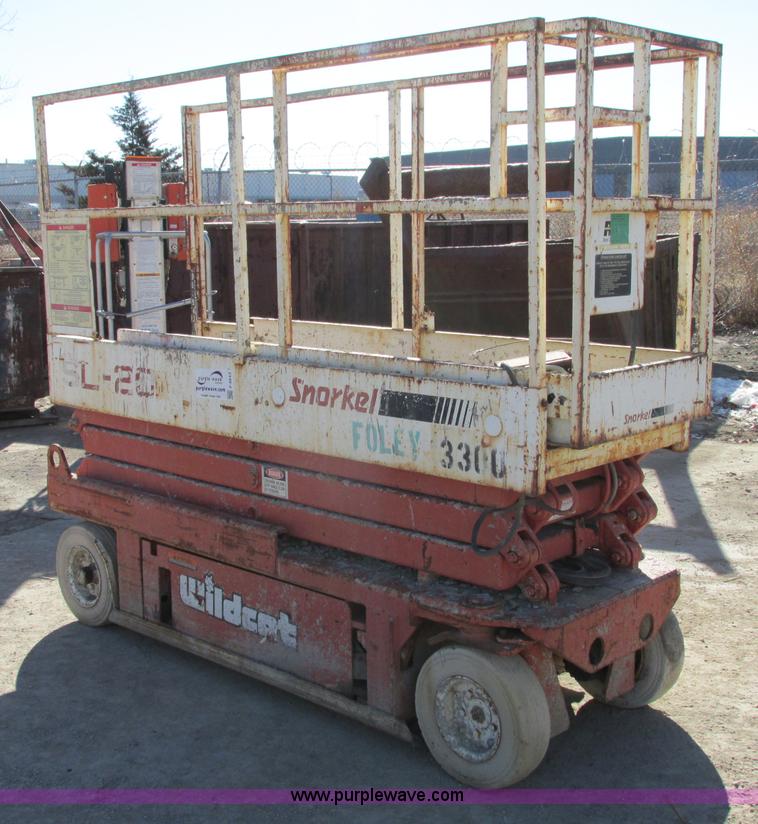 image for item F4843 Snorkel SL 20 scissor lift