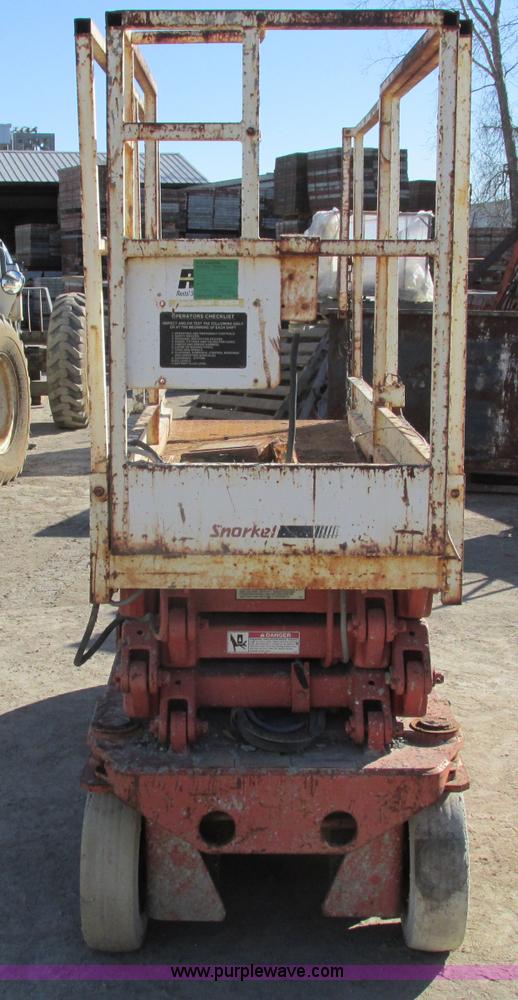 image for item F4843 Snorkel SL 20 scissor lift